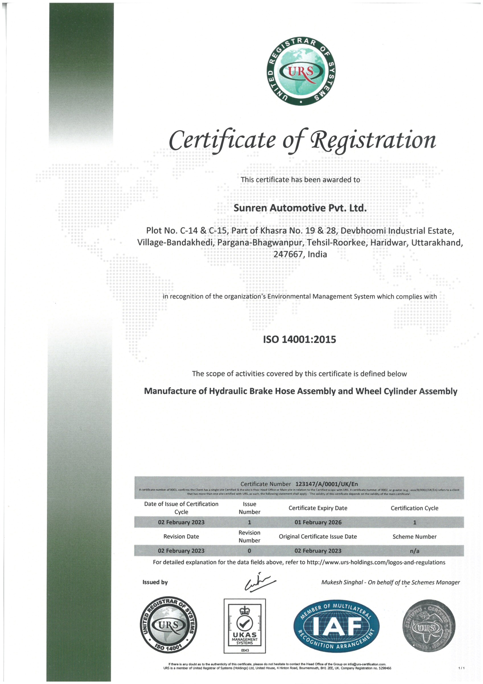 ISO 14001:2015